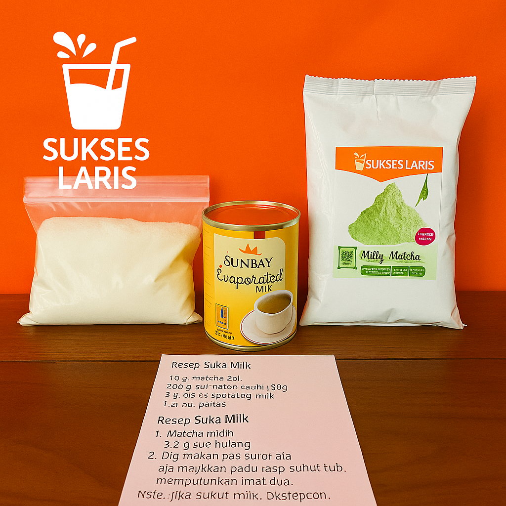 

STICKY MILK | BUBUK KRIMER | BUBUK MINUMAN RASA