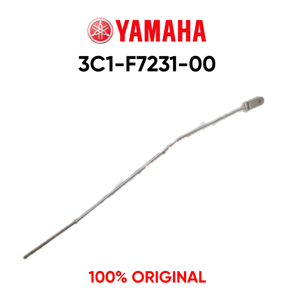 [3C1-F7231-00] LIDI / KAWAT / TIANG / GANTAR REM BELAKANG VIXION LAMA OLD - SCORPIO / Z 3C1 ORIGINAL