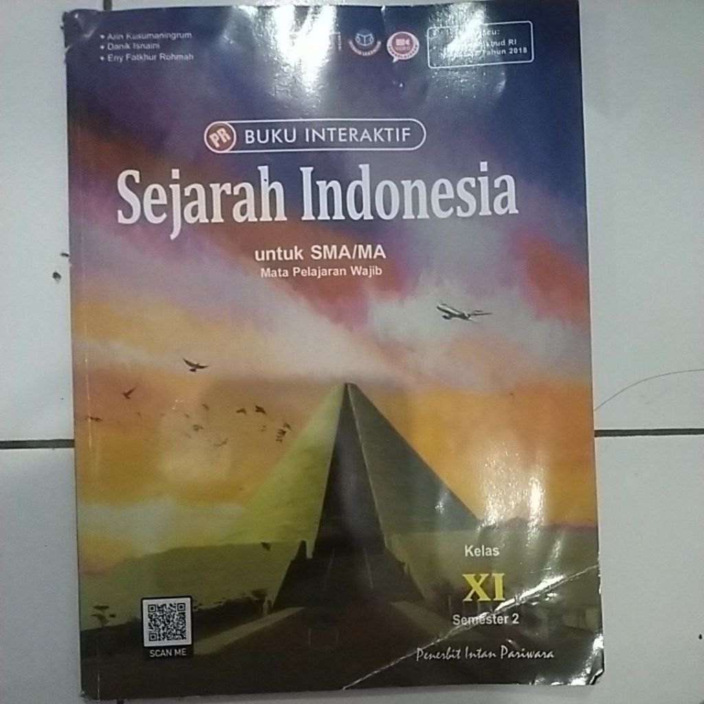 LKS Buku PR Intan Pariwara Sejarah Indonesia kelas 11 Semester 2 Kurikulum Merdeka