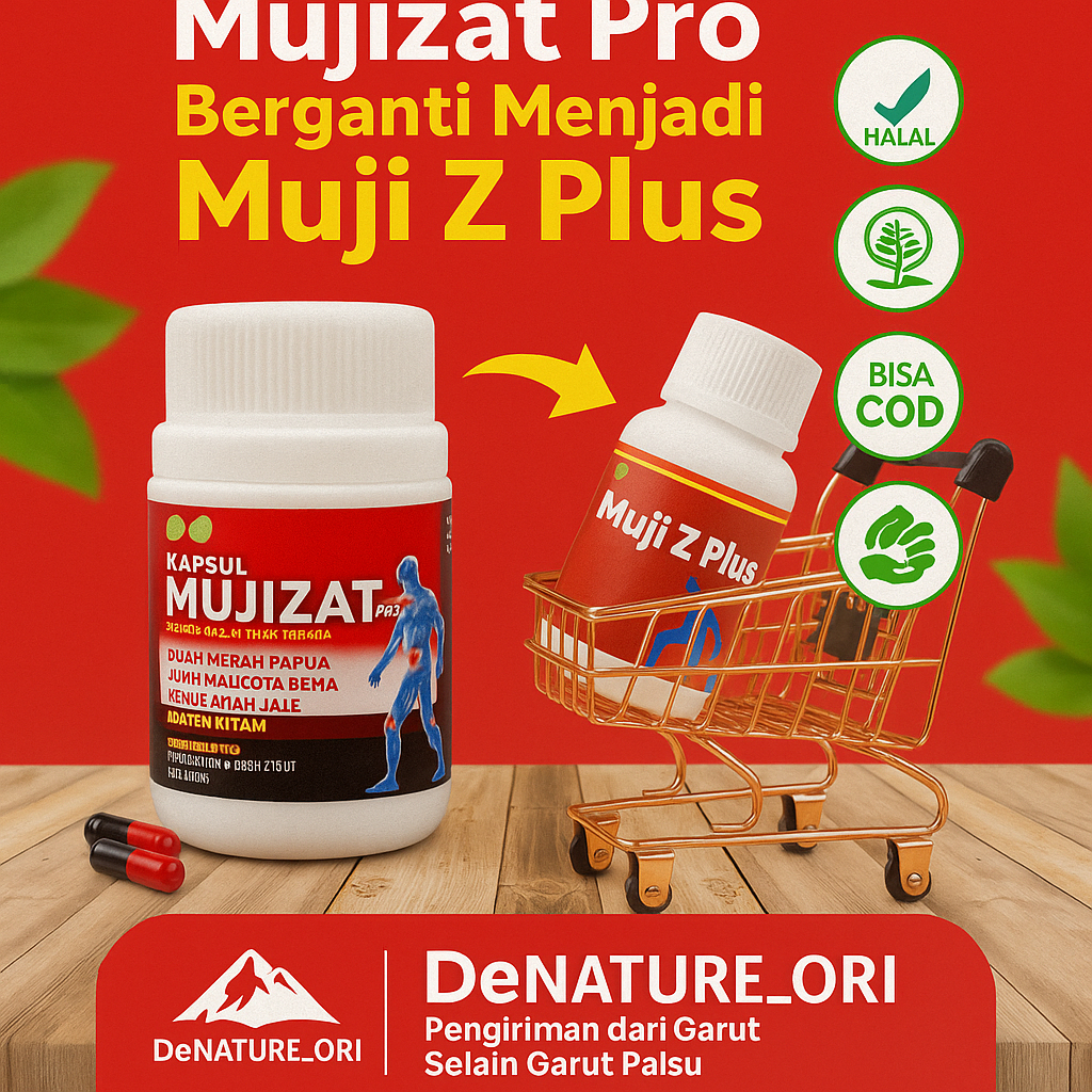 Kapsul Mujizat Isi 84 Kapsul Obat Asam Urat, Rematik, Nyeri Sendi, Pegal Linu, Stroke DLL