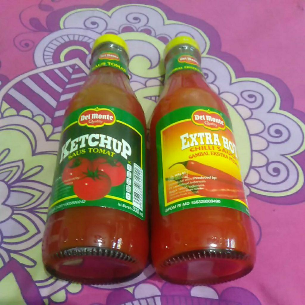 

Delmonte Saus Extra Hot Chili/Saus Tomat 330ml