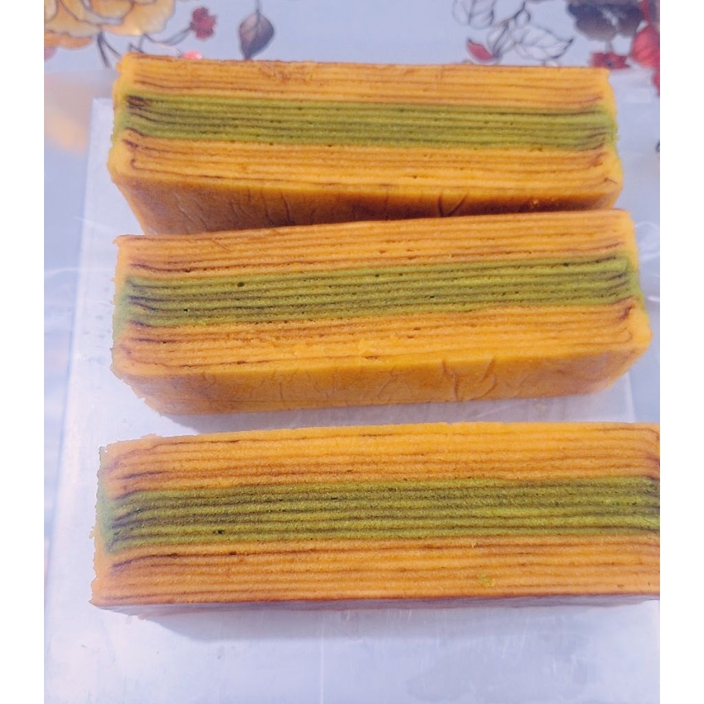 

Lapis Legit Pandan Mix Butter 1/3 Loyang