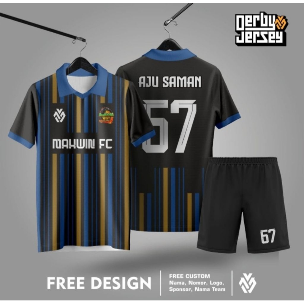 Jersey Futsal Bola Printing | Jersey Setelan Printing | Jersey Volly Printing | Baju Futsal/Bola Sat