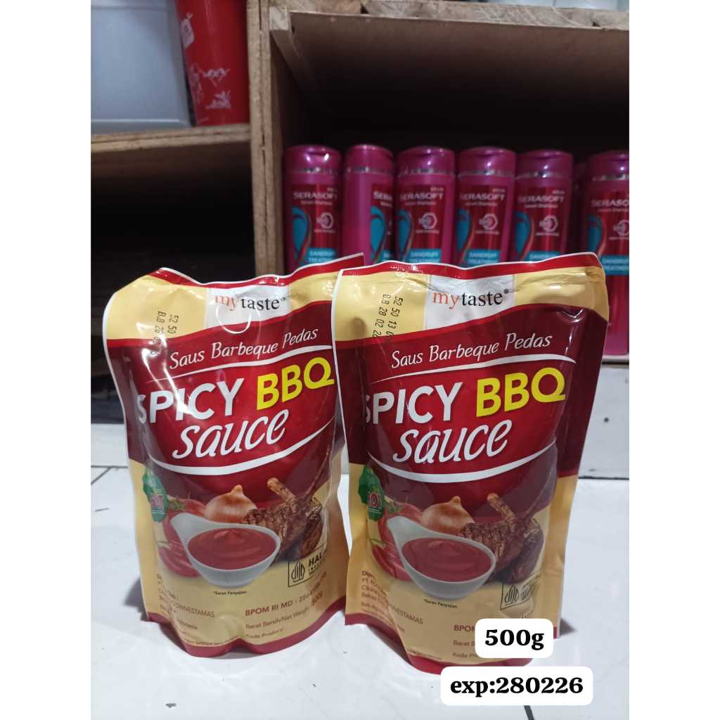 

my taste barbaque sauce 500gr