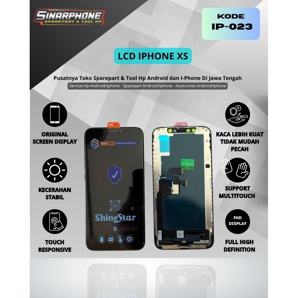 LCD IPHONE XS KUALITAS ORIGINAL