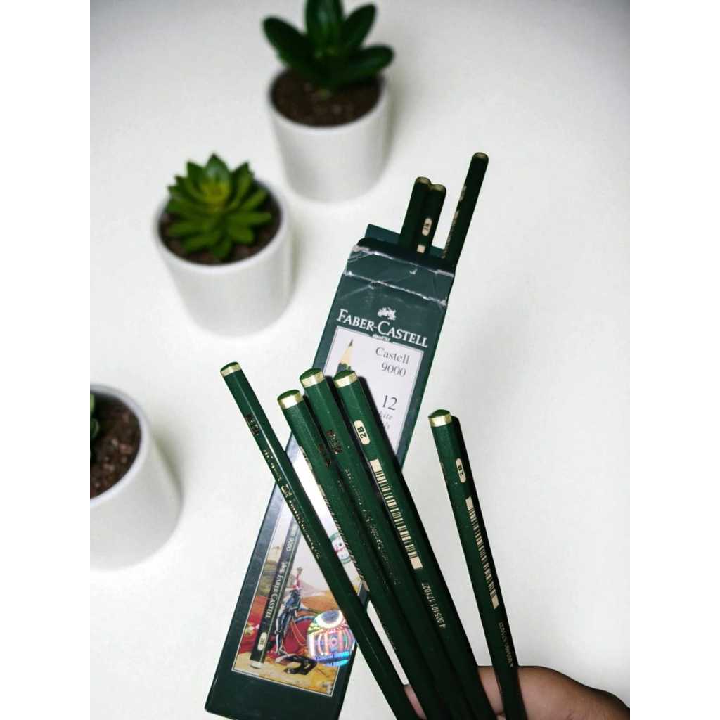 

Faber-Castell Pensil Hitam 2B Kualitas Terbaik (1 Pack Isi 12 Pcs)