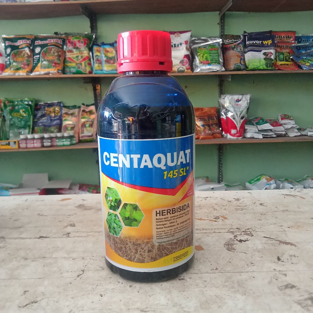 Herbisida Centaquat 145SL 1 liter (Parakuat Diklorida 145g/l)