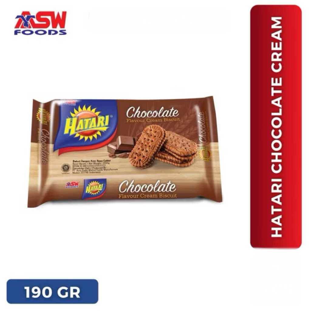 

Hatari Chocolate Cream Biscuit 190 gr