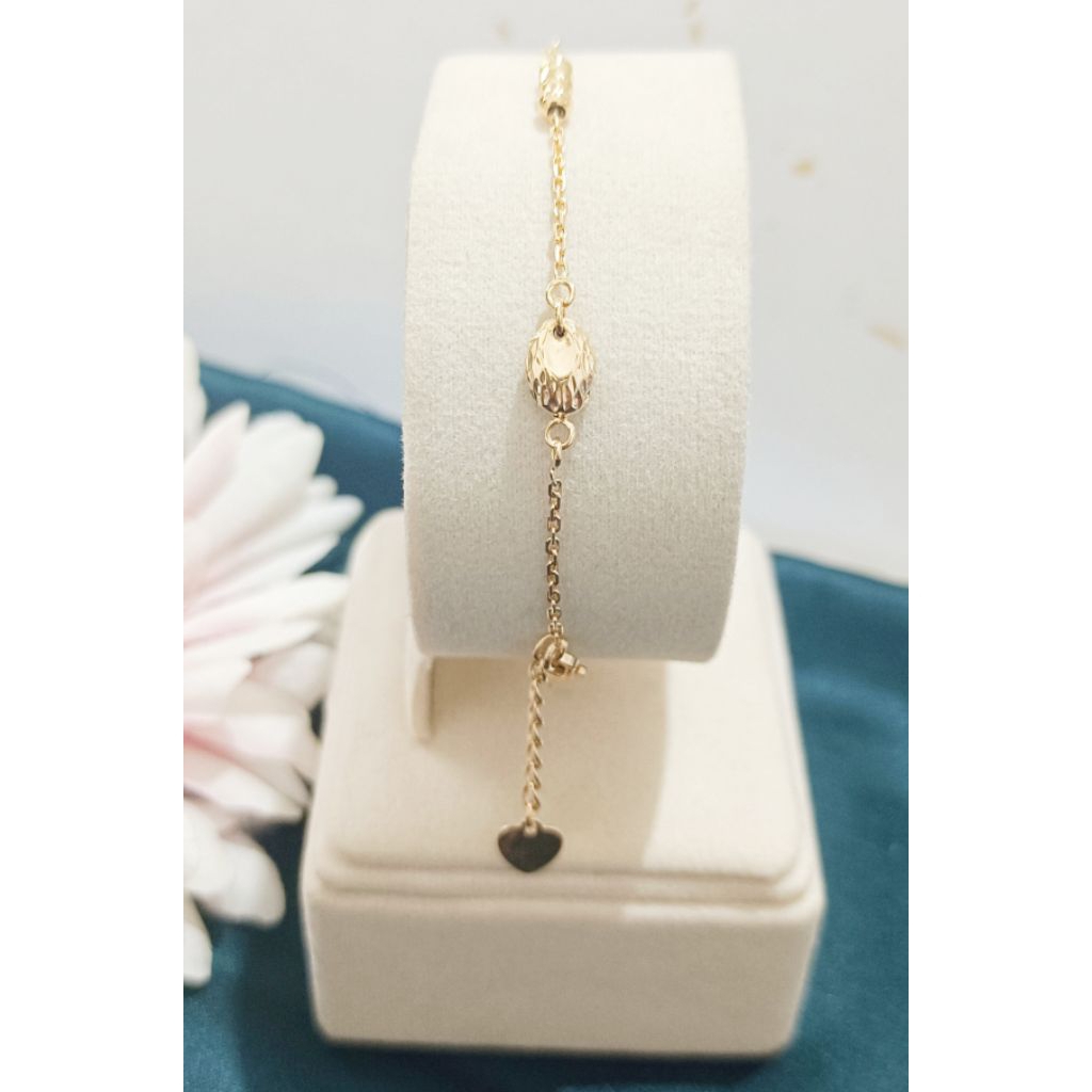 Gelang Emas Asli kadar 8k