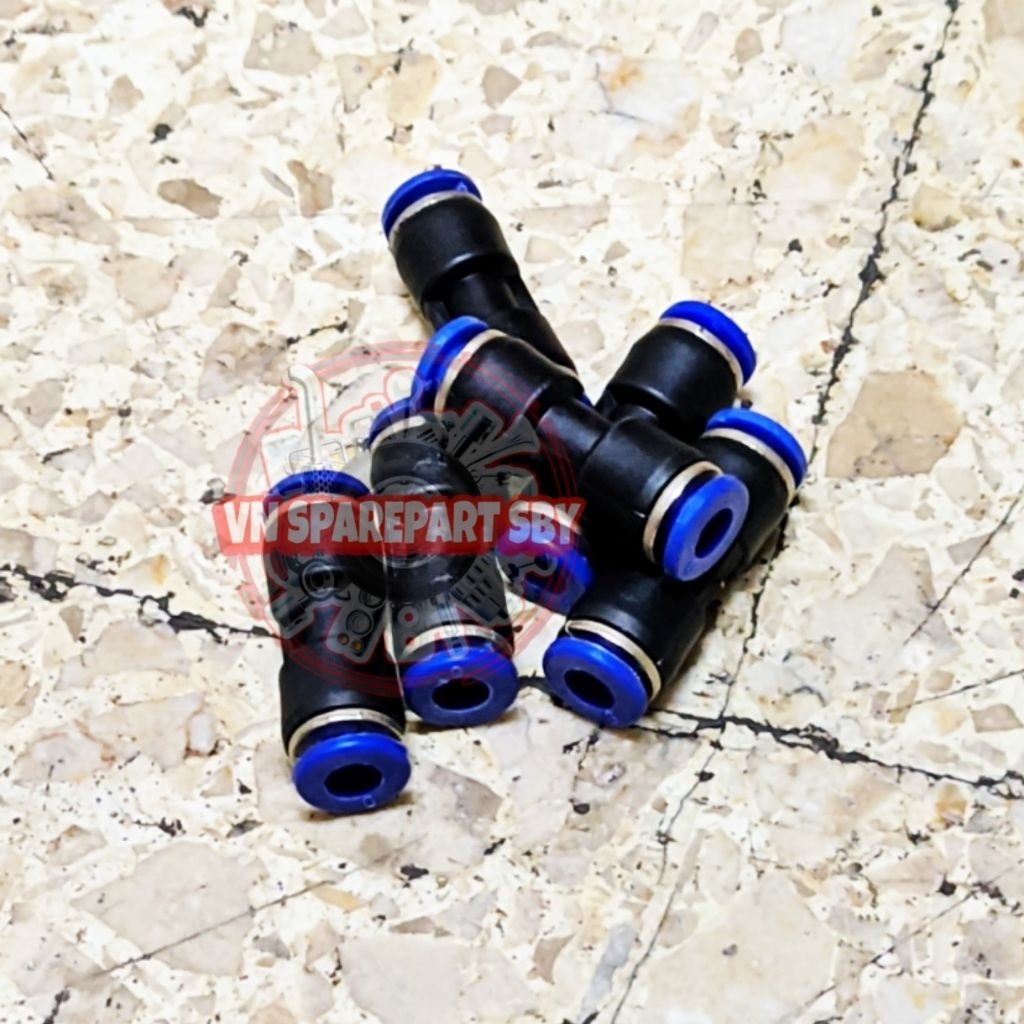 UNION FITTING/NEPEL SAMBUNGAN ANGIN 6mm