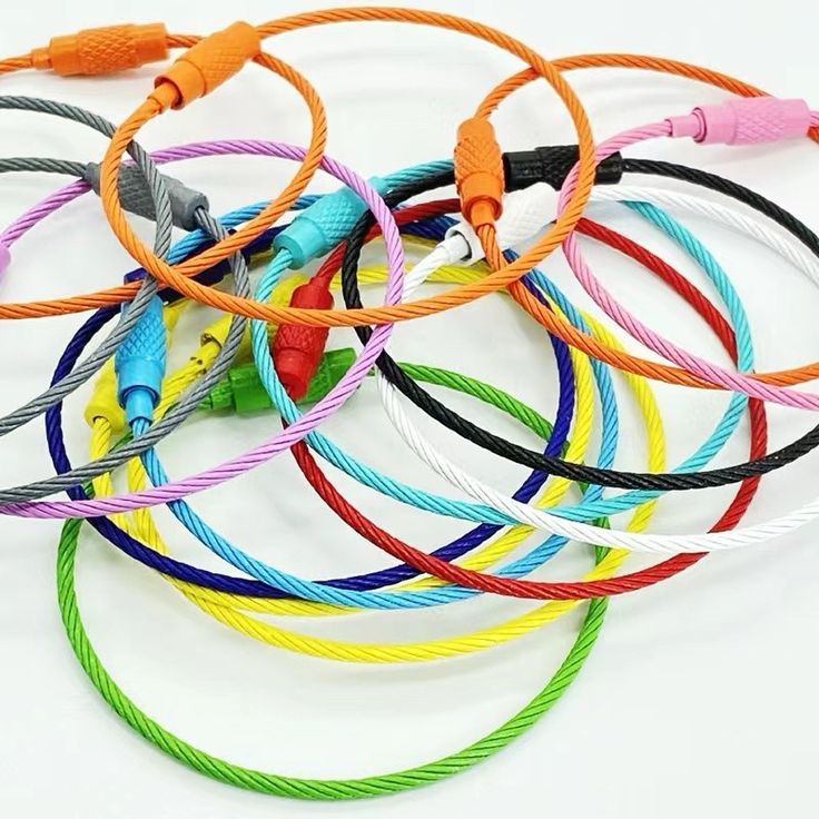 RING KAWAT CARABINER / GANTUNGAN KUNCI RING KAWAT  BESAR BULAT / RING KAWAT CARABINER WR/I