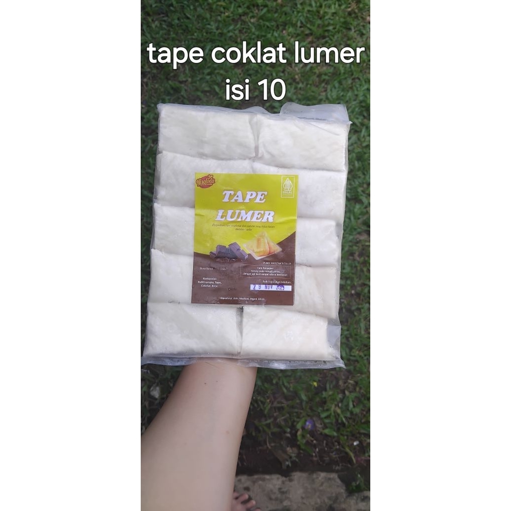 

tape coklat lumer frozen food isi 10