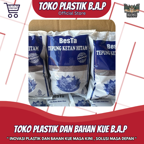 

[Grosir 1 Dus ] Tepung Ketan Hitam - Tepung Ketan Hitam Untuk Bolu - Tepung Ketan Hitam 250gr