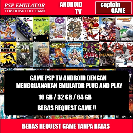 FLASHDISK GAME PSP ANDROID TV