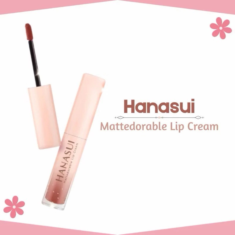 Hanasui Mattedorable Velvet Matte Lip Cream 4g - Lipstick/Lip Matte - rk_glow