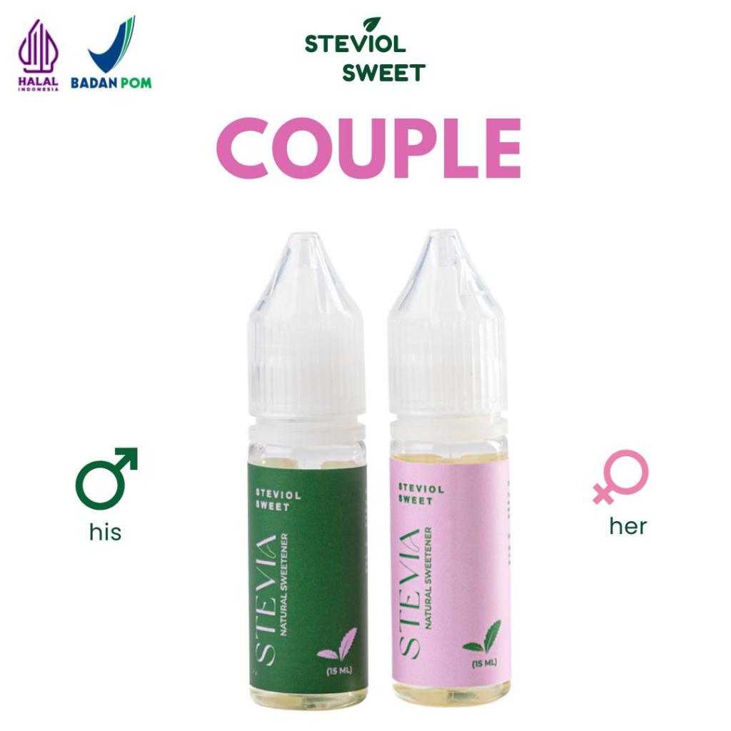 

Steviol Sweet Stevia Cair 15ml x 2 Pemanis Alami Pengganti Gula 0 Kalori BPOM HALAL