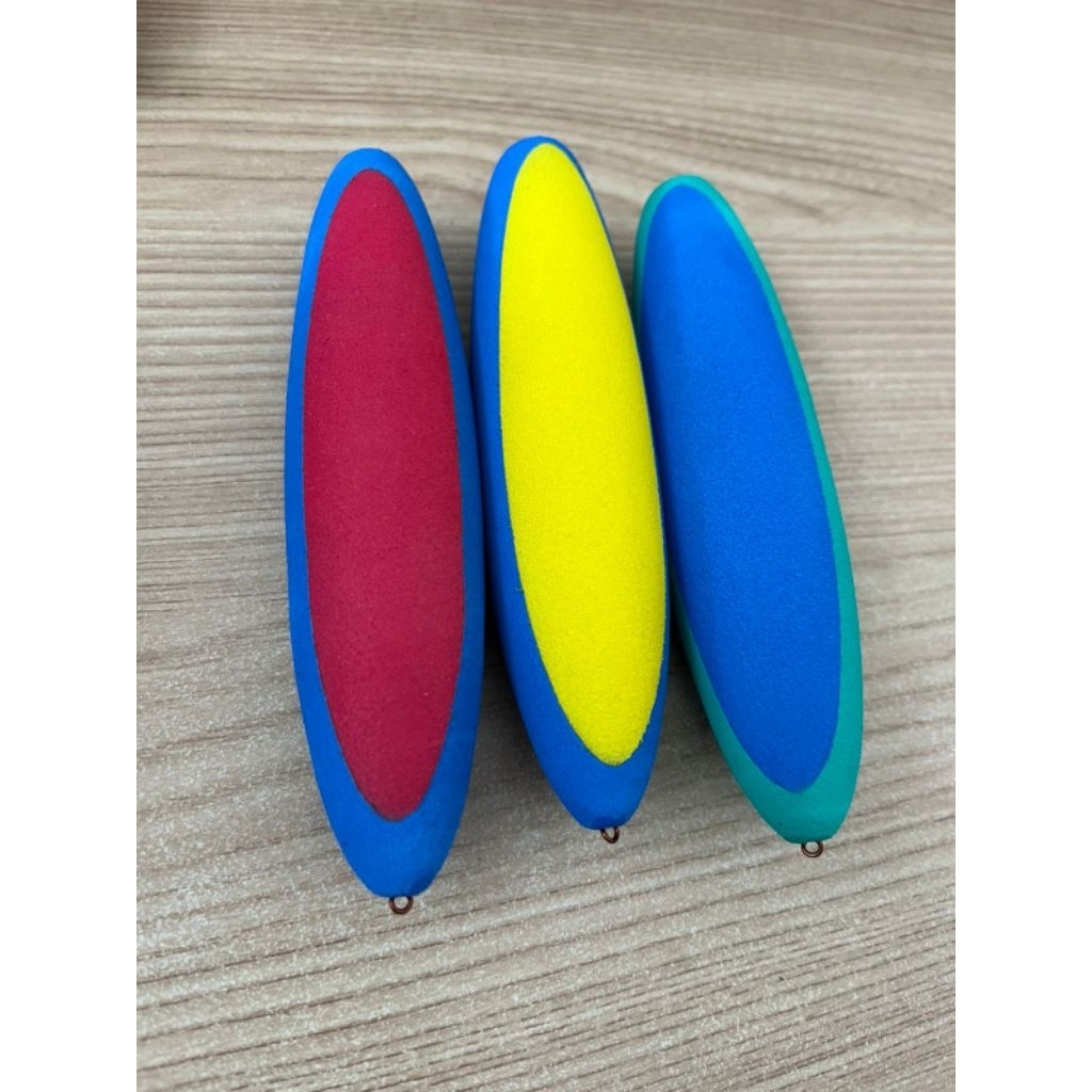 Pelampung Pancing Ikan Bandeng / Ampul Busa Kakap Jumbo 12Cm