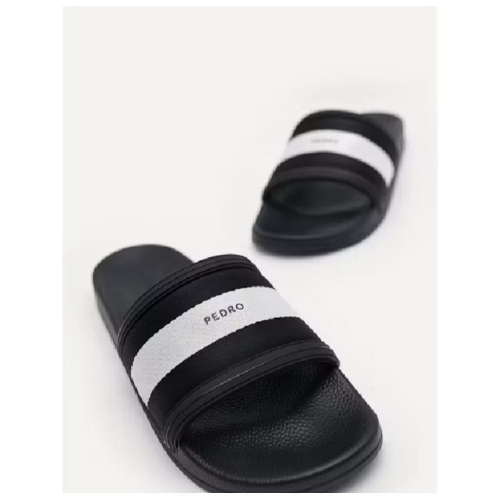 SANDAL SLIP SLOP CASUAL PEDRO TERBARU SENDAL SLIDE ORIGINAL FREE BOX