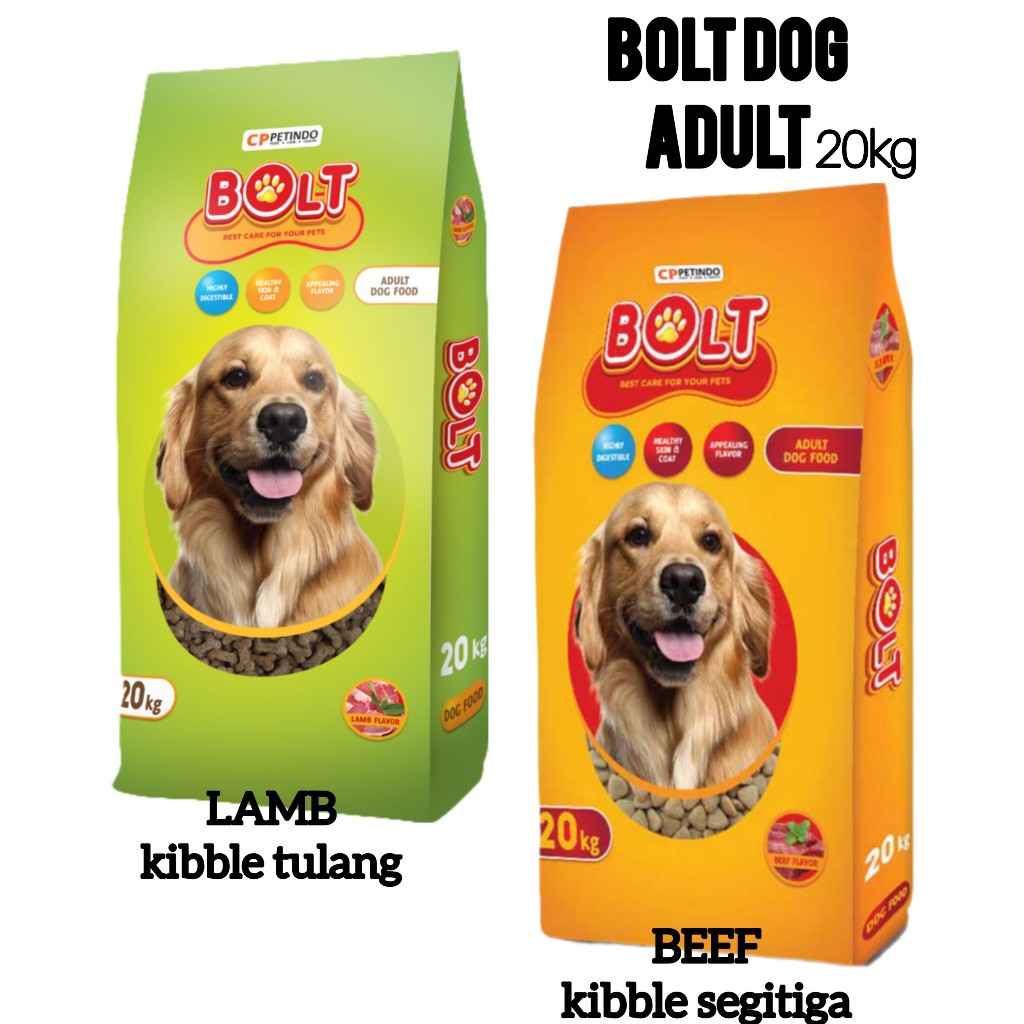 BOLT DOG 20kg /SAK / bolt pakan anjing