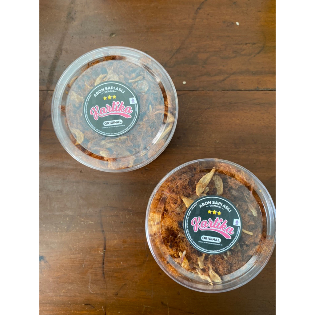 

Abon Sapi Kartika Khas Cianjur | ± 75gr