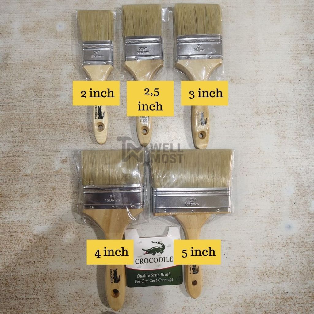 

[CROCODILE] KUAS CAT BULU PUTIH