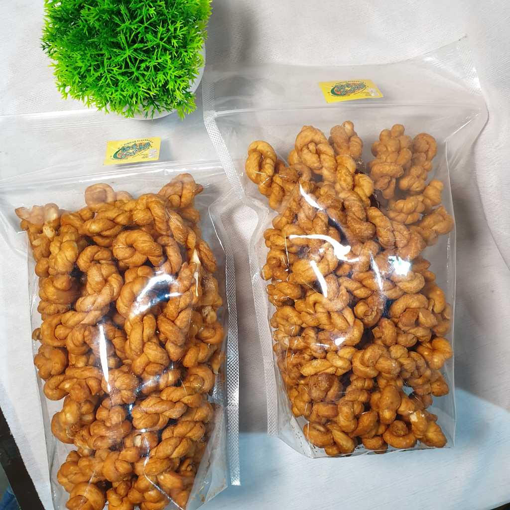 

Kue Tambang Polos/ Tambang Polos/ Kue Kepang/ Kue Untir-Untir Manis 300gram