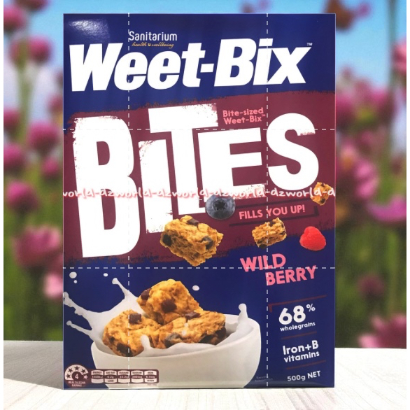 

Sanitarium Weet Bix Bites Wild berry 500gr Sereal Dengan Buah Willdberry Cocok untuk Vegetarian Sani Tarium Beri