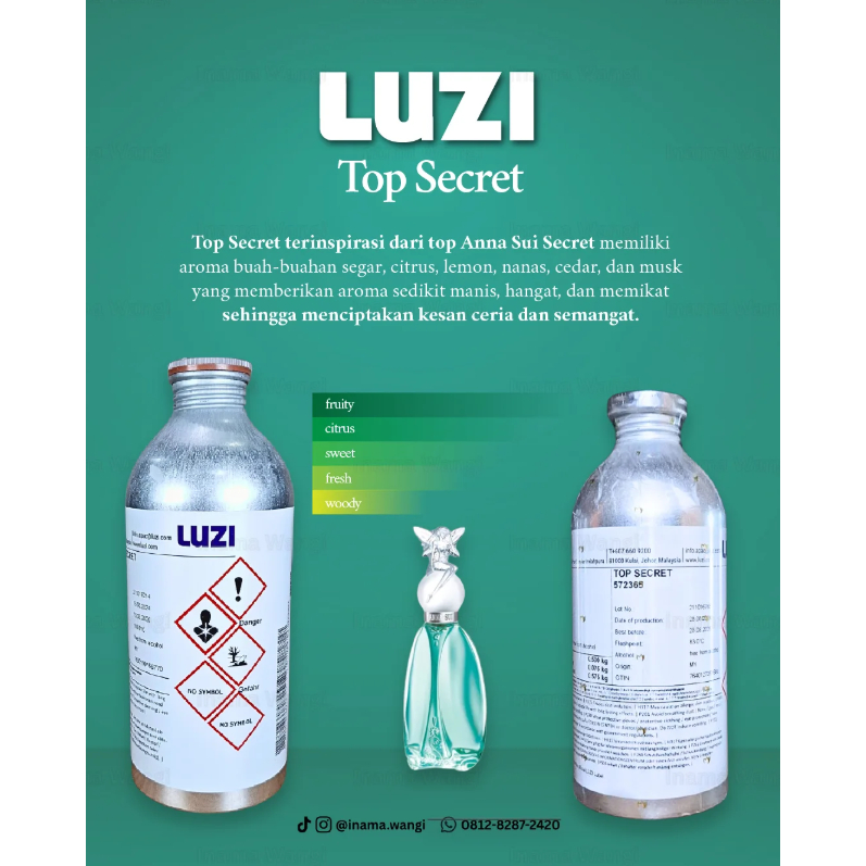 Top Secret  BY LUZI  ( 50 ML)