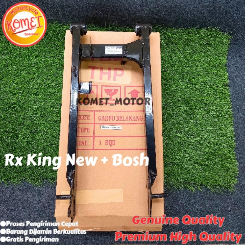 [KOMET] SWING ARM SASIS GARPU BELAKANG + BOSH RXK / RX KING NEW [THP]
