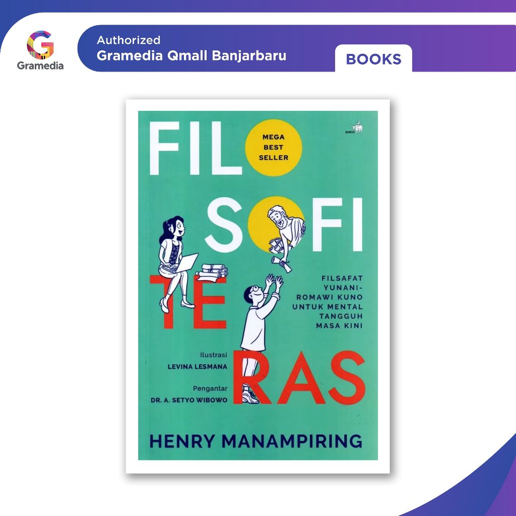 Gramedia Banjarbaru - Filosofi Teras (HARD COVER)
