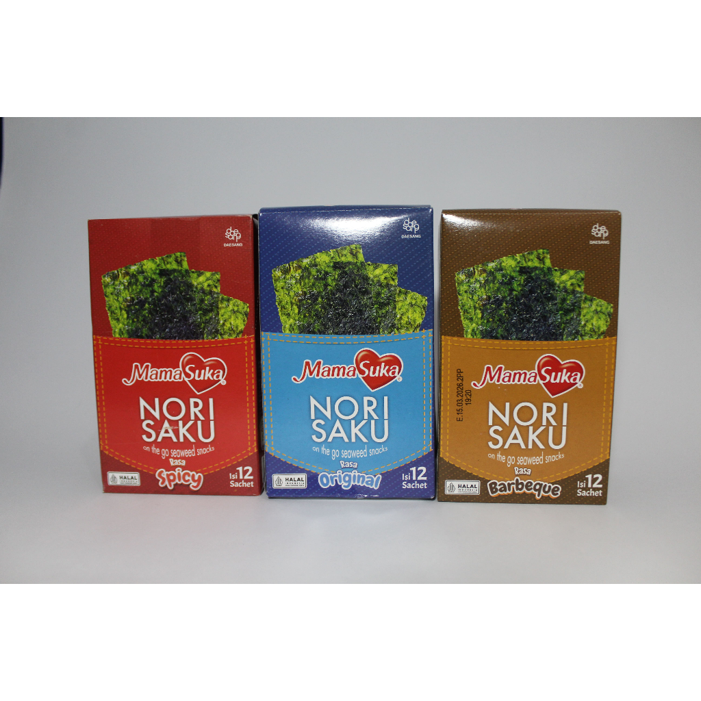 

Mama Suka Nori Saku 2gr (1 box isi 12 sachet)