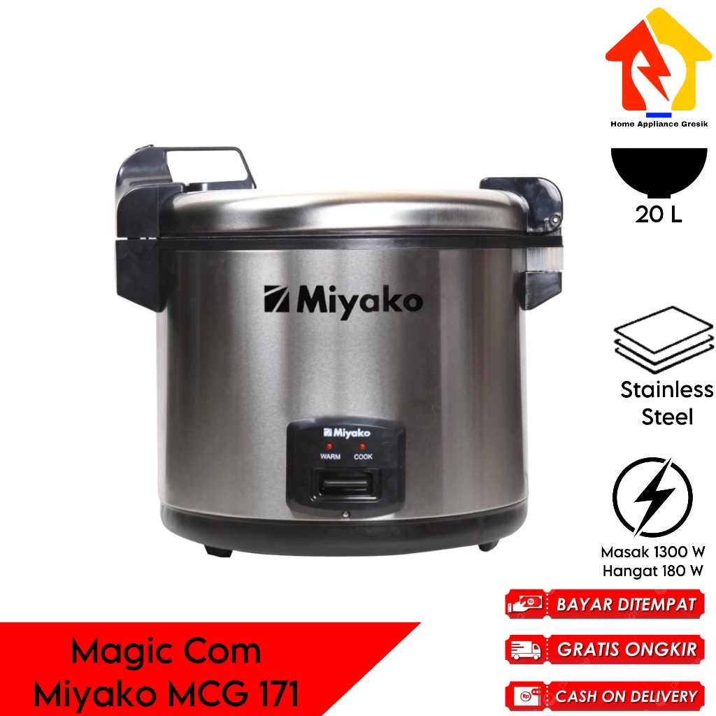 Magic Com Miyako MCG 171 / Rice Cooker Miyako MCG171