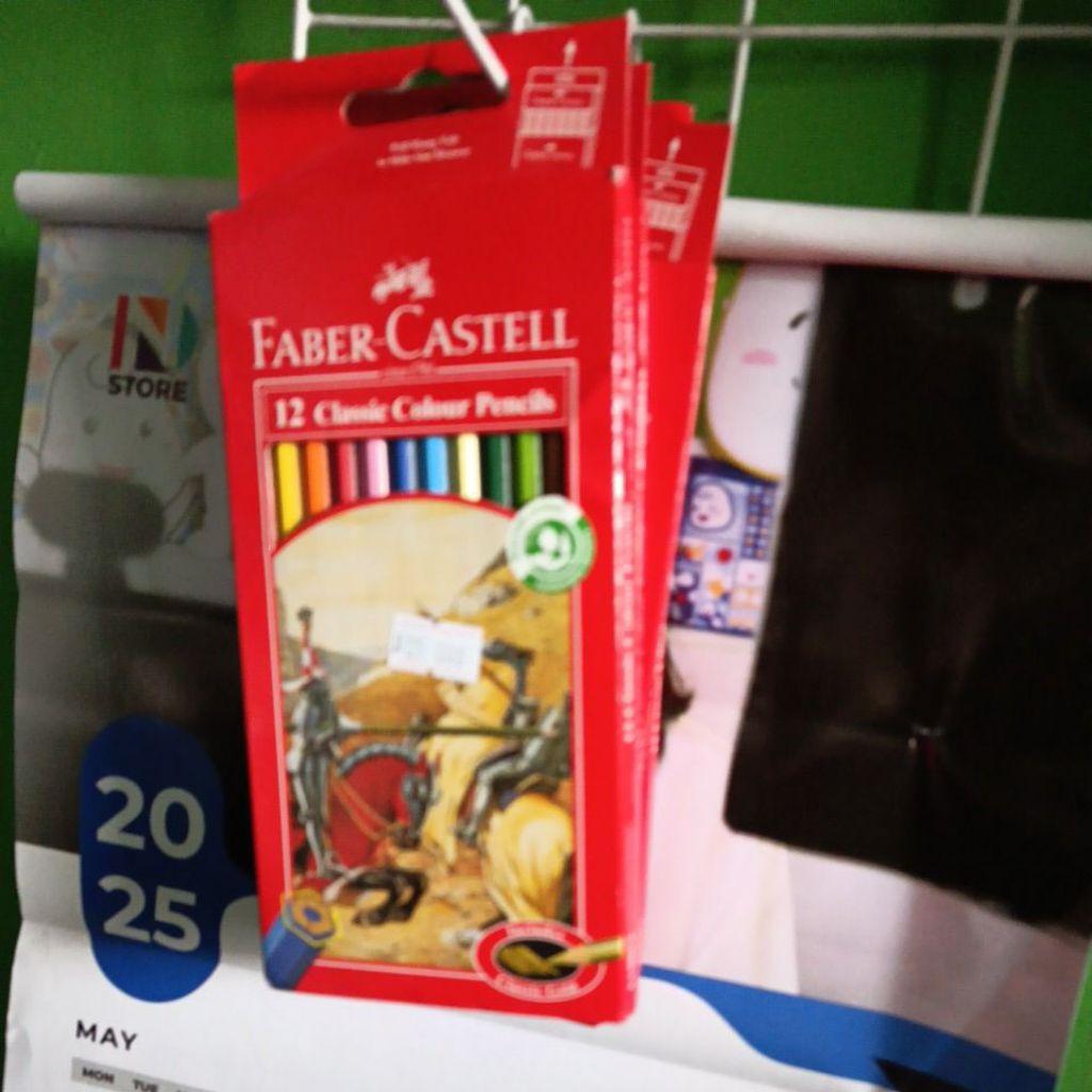 

PENSIL WARNA FABER CASTELL - 12 COLOR PANJANG