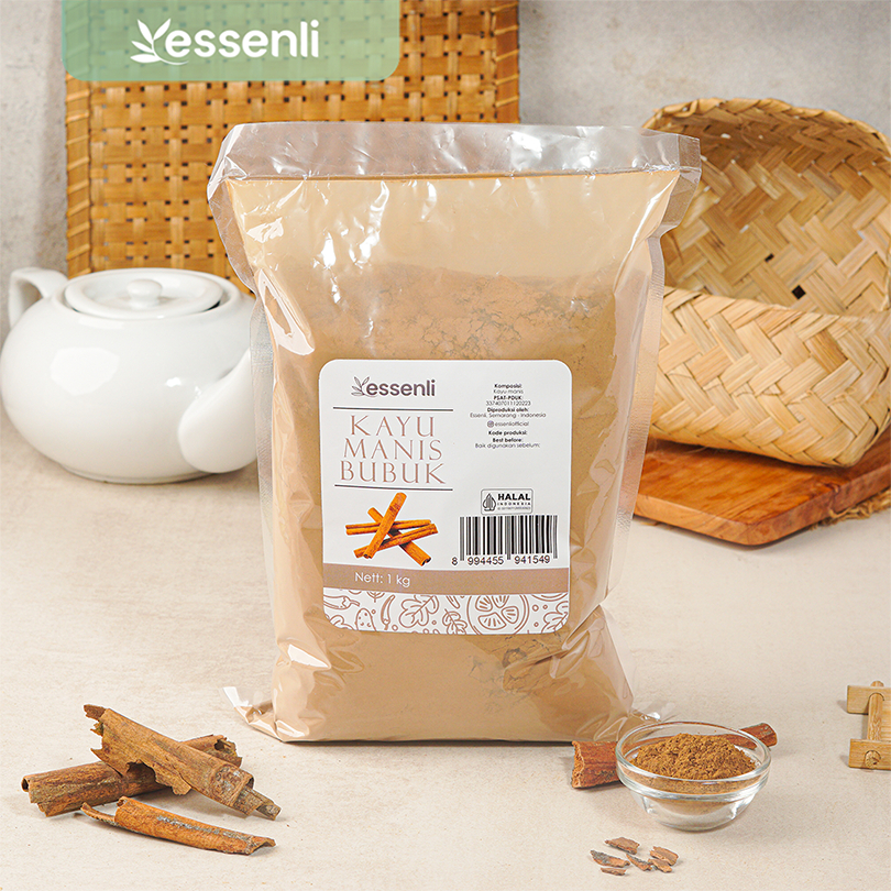 

ESSENLI Kayu Manis Bubuk Bumbu Rempah 1Kg