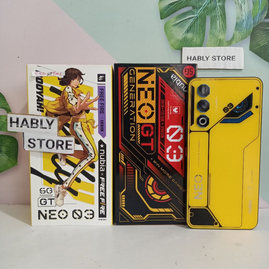 NUBIA NEO 3 GT 5G 8/256GB SECOND FULLSET
