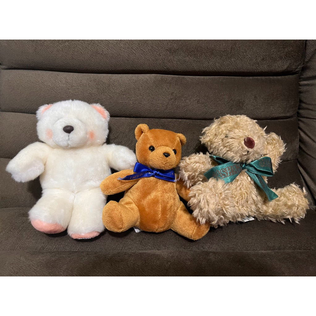 Boneka koleksi kecil Teddy FF/ shasha klasik original