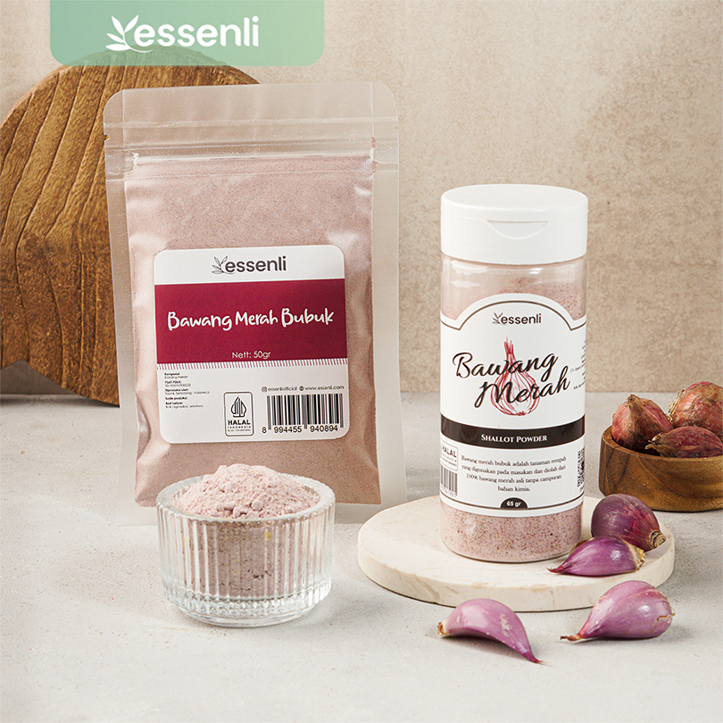

ESSENLI Bawang Merah Bubuk Bumbu Rempah Dapur