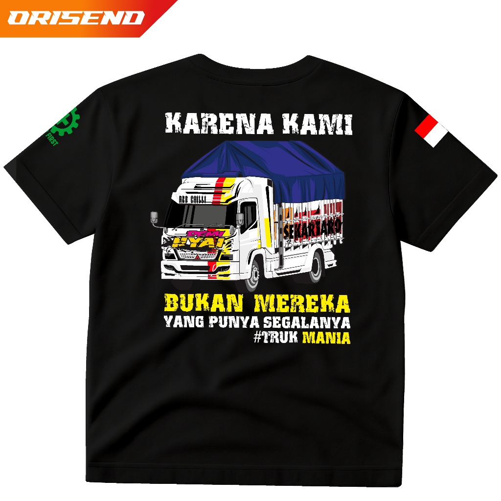 Baju Kaos Truk Driver Muda Terbaru 2023
