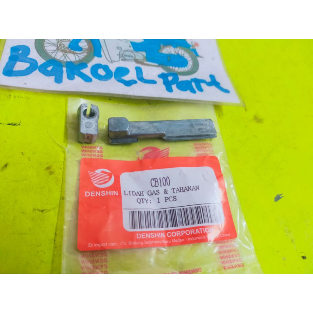 lidah gas tarikan gas rel stang stir dalam Honda S90 S 90 CB CB100 CB125