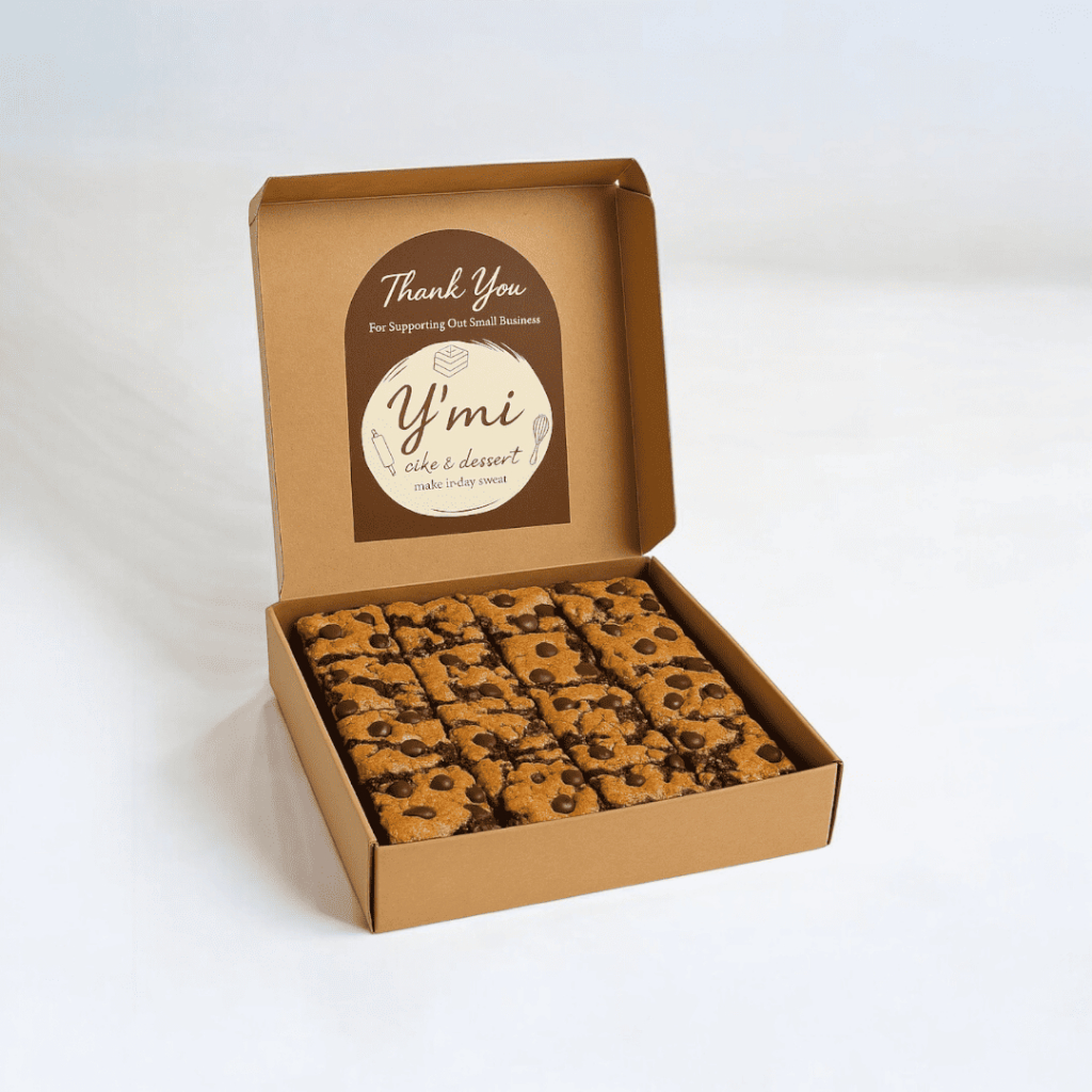 

YMI - Fudgy Brownies Cookies 18x18cm Homemade Fresh No Pengawet Tekstur Lembut Leleh di Mulut