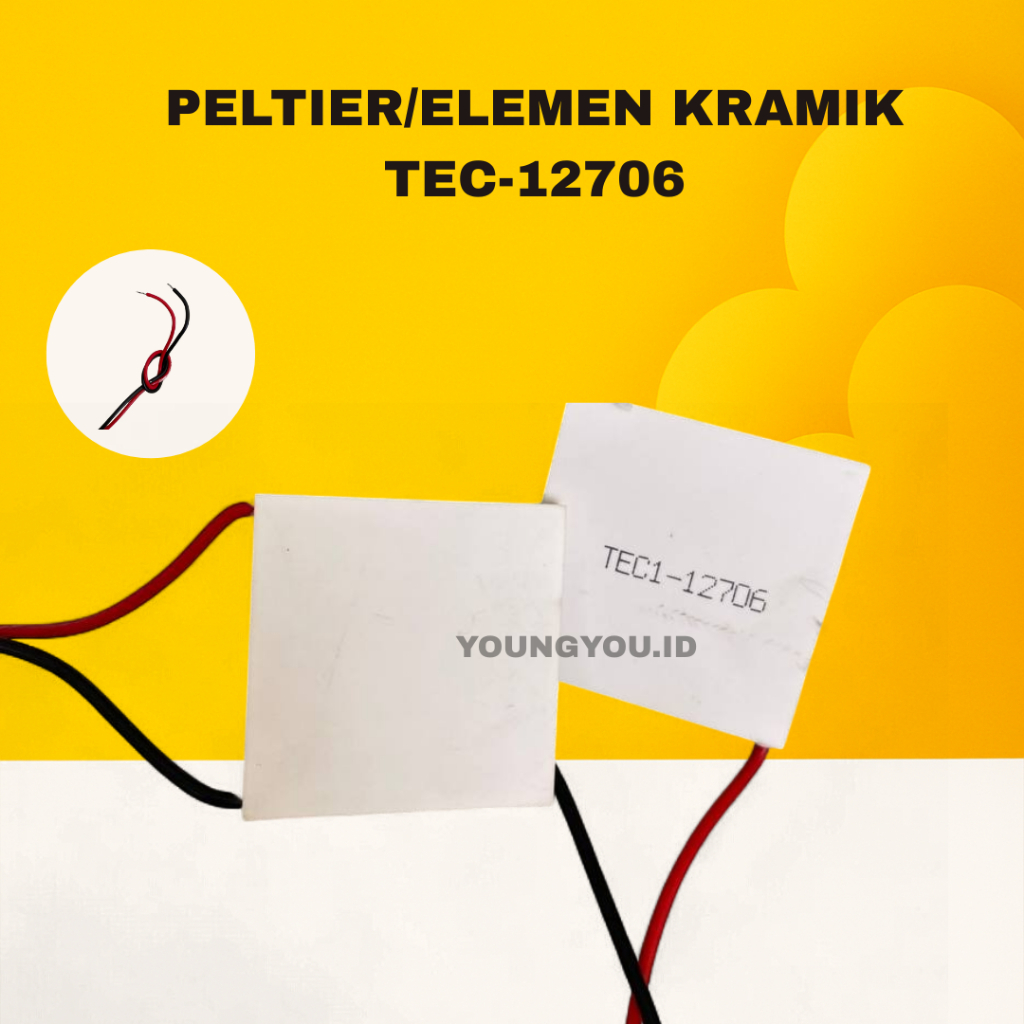 PELTIER TEC-12706 TEC1 12706 THERMOELECTRIC DC 12V 6A