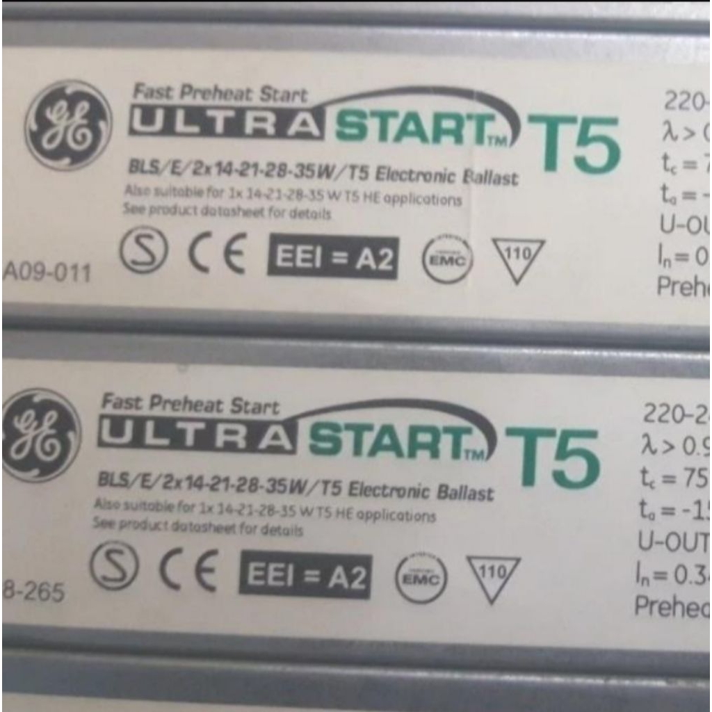 Ballast T5 2x14w 2x28w-35w T5 ultrastar ballast lampu T5 2x14w