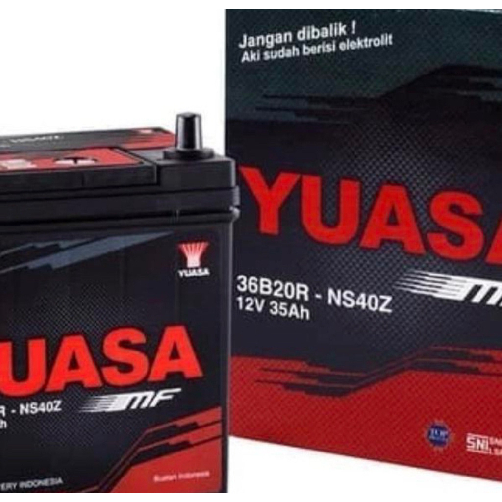 AKI BATERAI KERING YUASA NS40Z/36B20R GENSET MOBIL AVANZA XENIA  35AH