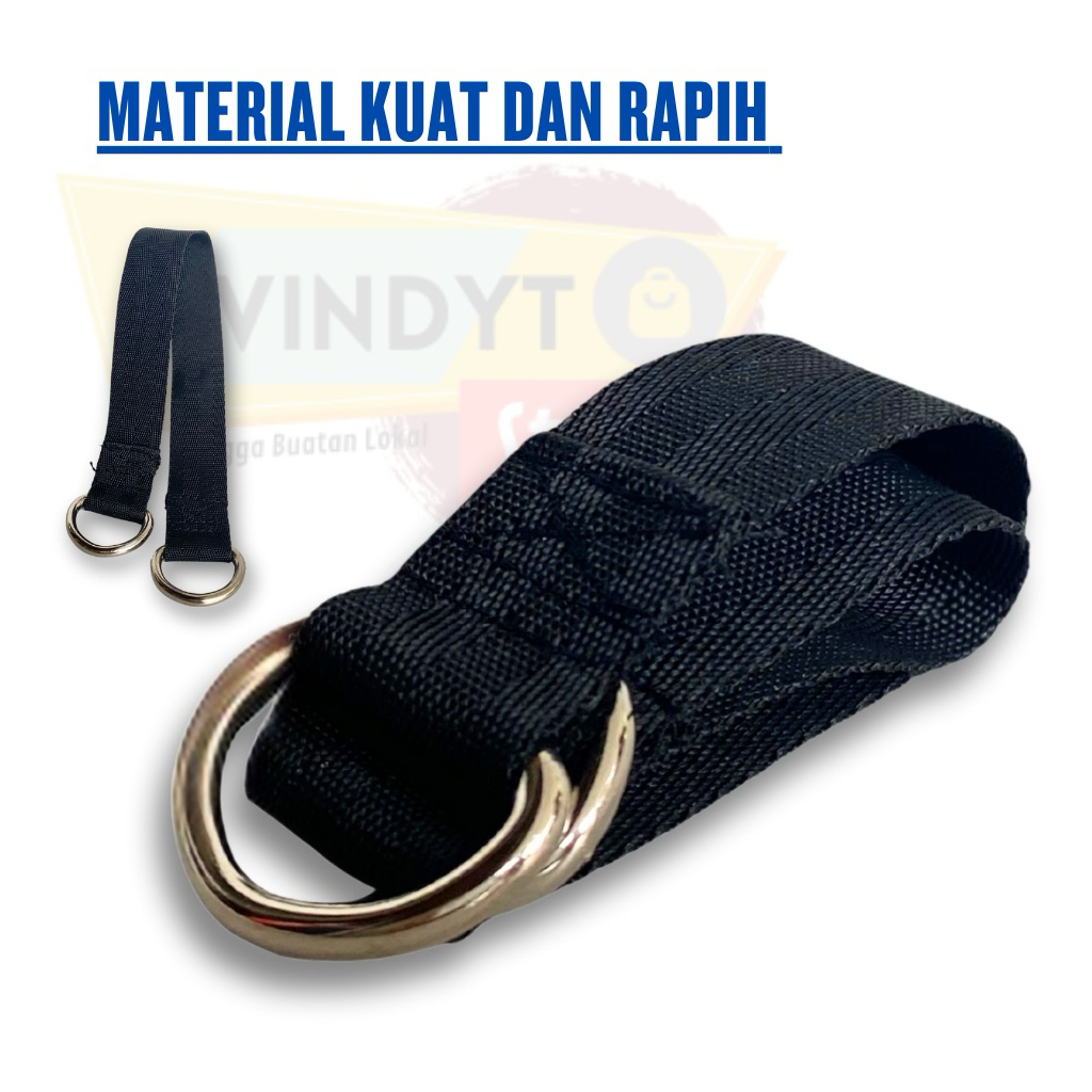 FREE ONGKIR TALI GYM ALAT FITNES DIRUMAH UNTUK ANGKAT BEBAN LOADPIN PULLDOWN KATROL DAN TALI STRAP
