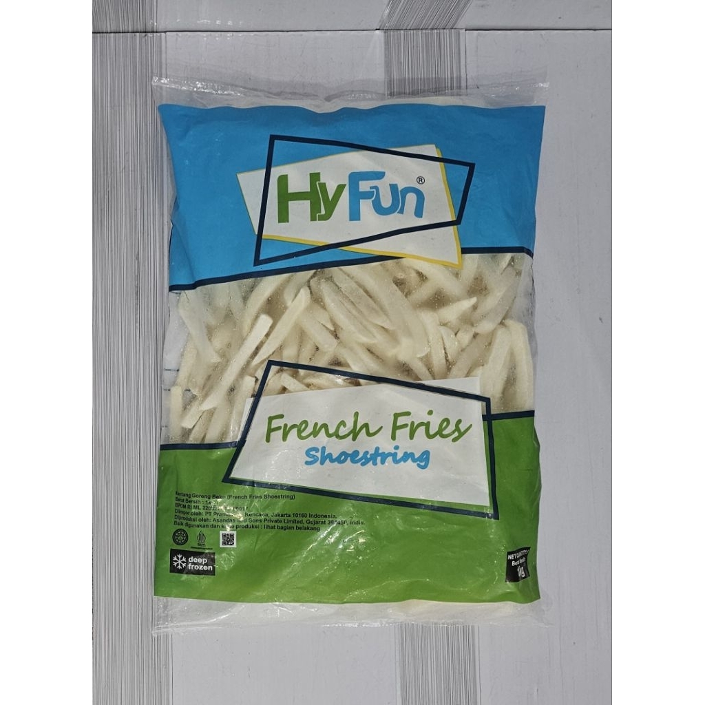 

Hy Fun French Fries Kentang Goreng 1Kg