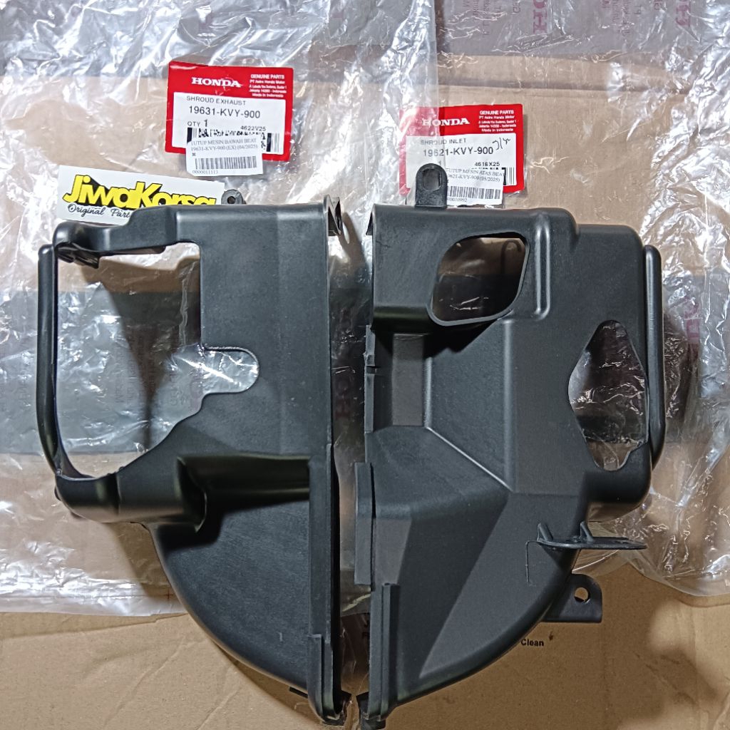 Cover Tutup Mesin Jaket Mesin Pelindung Mesin Kiri Kanan Honda Beat Karbu Beat 110 old Lama Pertama 