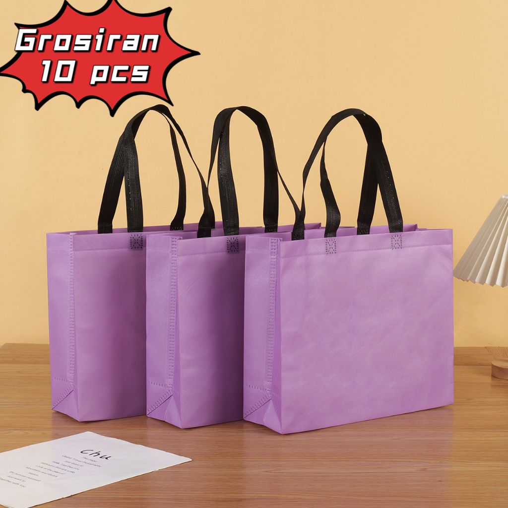 

Grosiran Tas Koper 10pcs-Tas hamper - Goodie bag - Tas Belanja - Tas Souvenir - Tas Kado - Tas Jinjing - Tas Lipat-Kantong Belanja - Souvenir - Shopping bag - Spoundbond - Tote Bag - Tas Wanita - Tas Murah - Tas Belanja Murah - Tebal dan Kuat
