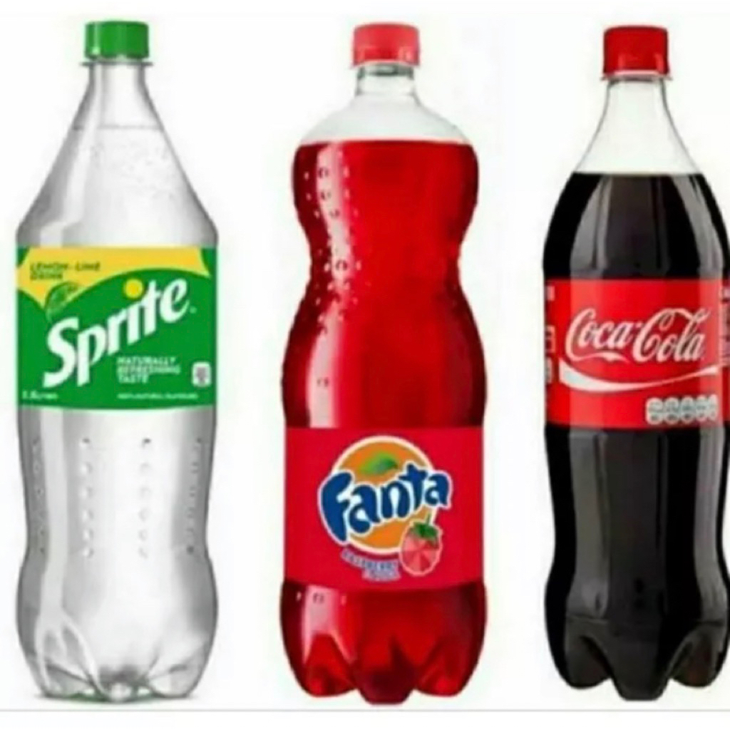 

COCA COLA FANTA SPRITE Minuman Ringan Botol 1.5 Liter