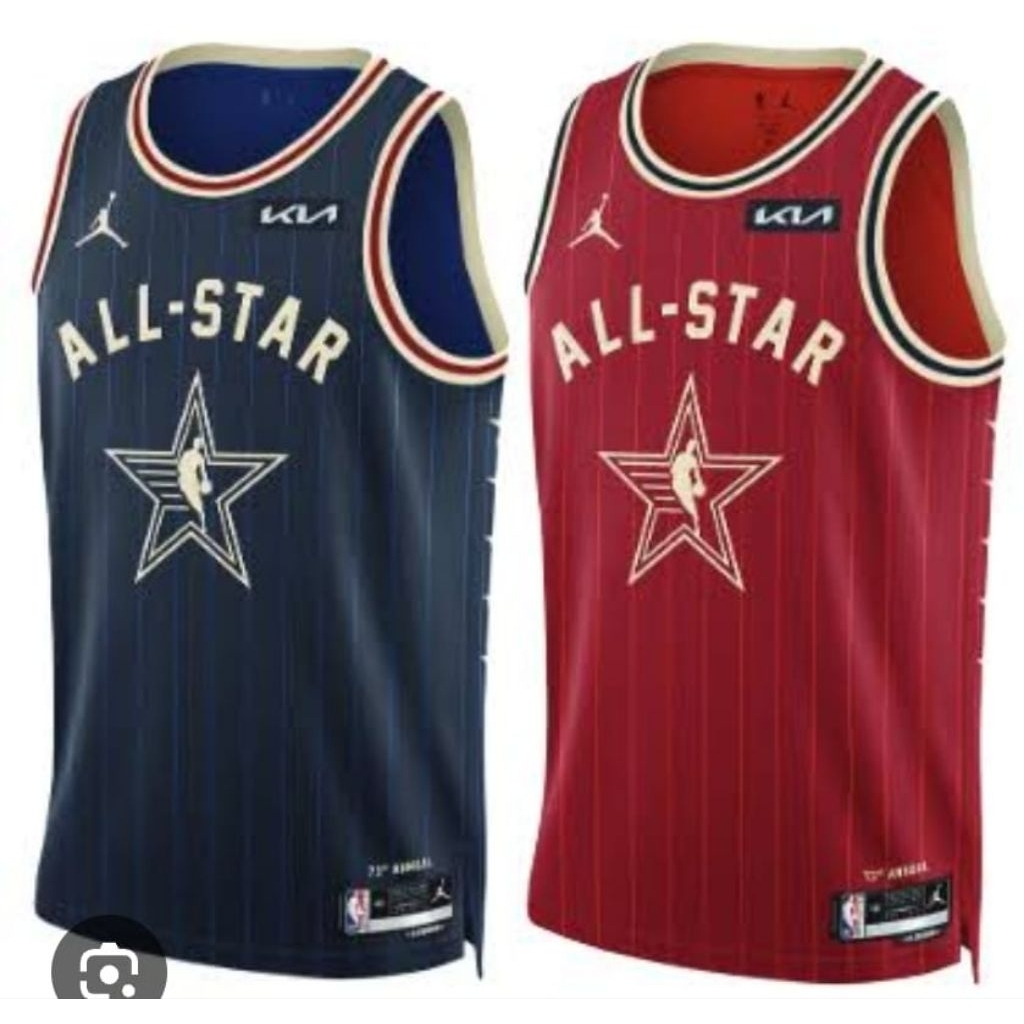 JERSEY BASKET WARNA MERAH MAROON ALLSTARS