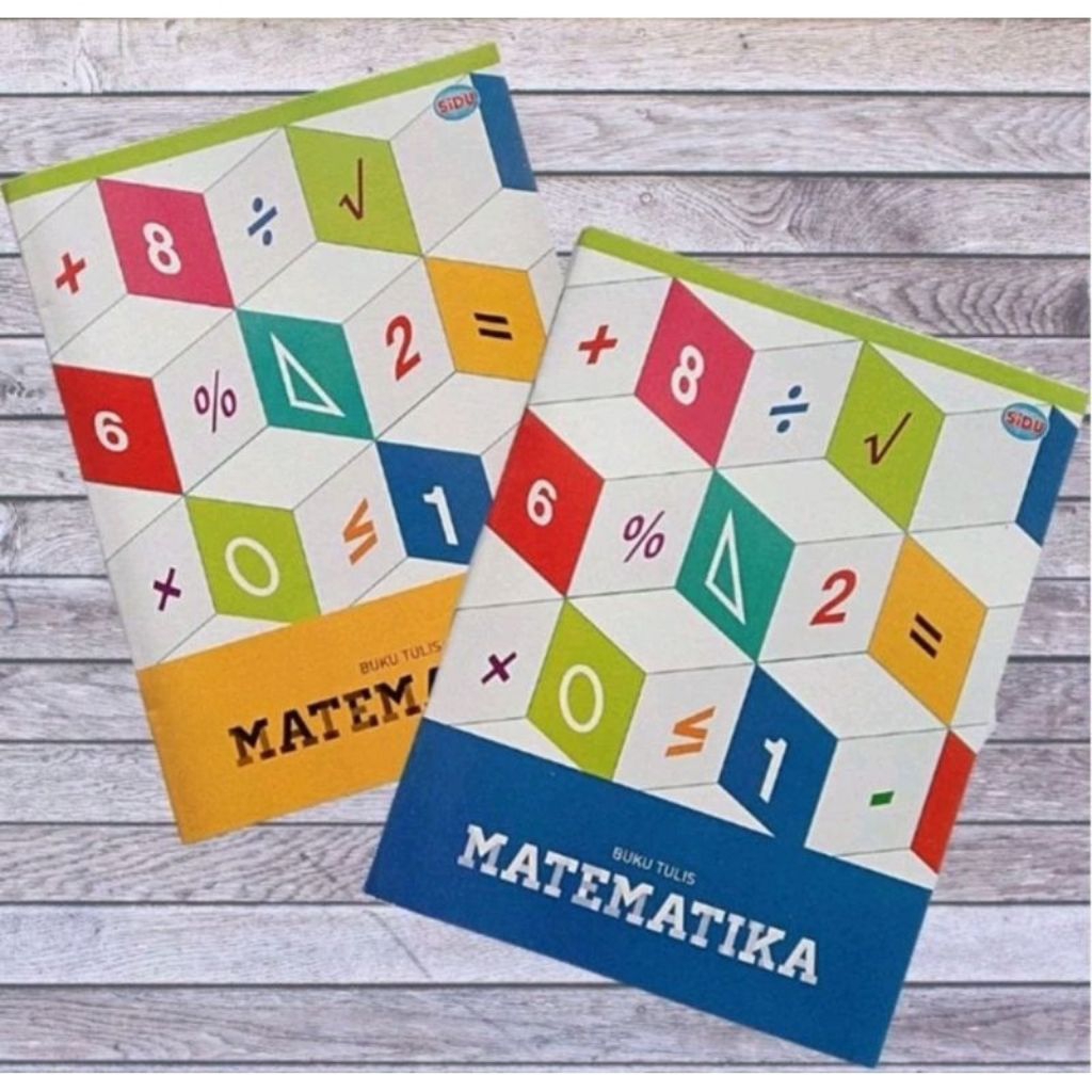 

Buku tulis Matematika - Sidu buku kotak kecil - isi 38 lembar